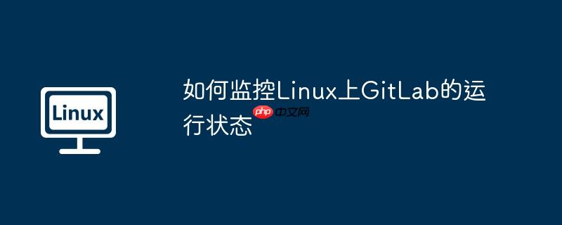 如何监控linux上gitlab的运行状态
